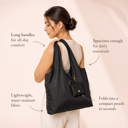 Carrié by Arshley — The Foldable Everyday Tote
